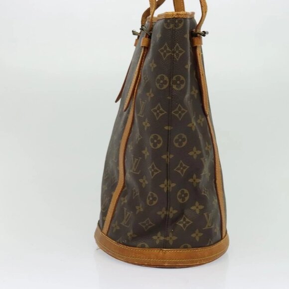 LOUIS VUITTON Monogram Bucket GM Shoulder Bag M42236 LV Auth 140055 - Picture 4 of 16